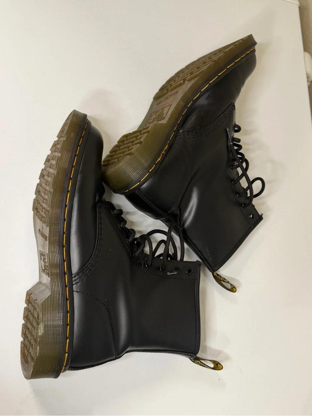 Dr Martens 1460 Smooth Leather Boots Black Women’s US 9 UK 7